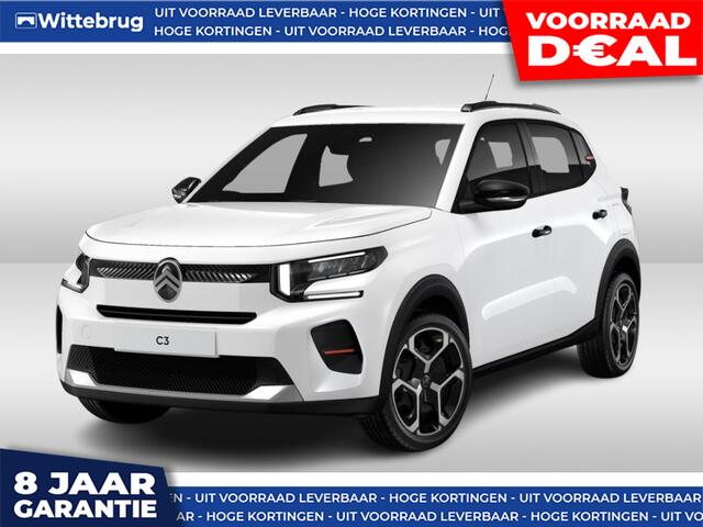 Citroen C3 1.2 Hybrid 110pk Plus DIRECT LEVERBAAR - MHEV AUTOMAAT - 8 JAAR GARANTIE!