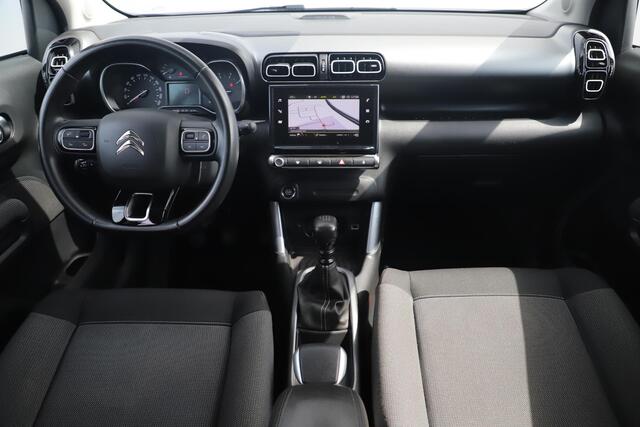 Citroen C3 Aircross 1.2 PureTech S&S Shine 110PK Keyless Navigatie Carplay Android Clima Cruise Stoelverwarming 17 inch LMV Achteruitrijcamera