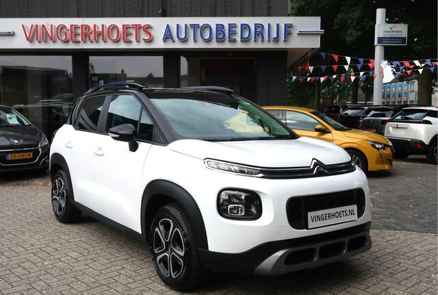 Citroen C3 Aircross 110 Pk Benzine * Hoge Zit * Wit met Zwart Dak * * Navigatie * DAB Radio * Trekhaak * Climate & Cruise Control * Vingerhoets; Vierde Generatie Eersteklas Service !