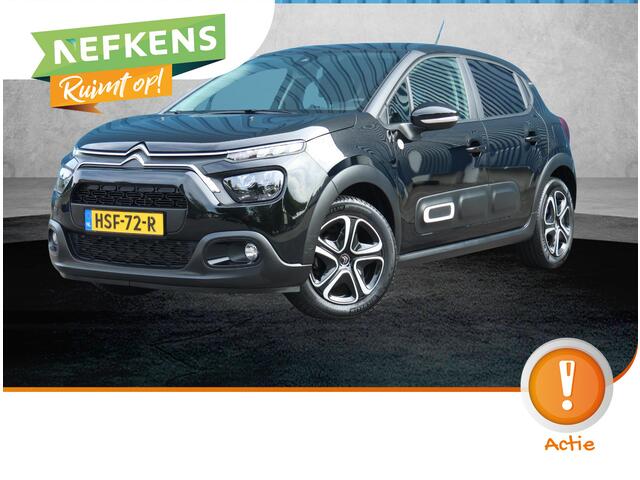 Citroen C3 1.2 85PK C-Series | AppleCarPlay/AndroidAuto | Navigatie | Climate control | Cruise control | isofix | Privacy Glass | DAB Radio | Armsteun | LED |
