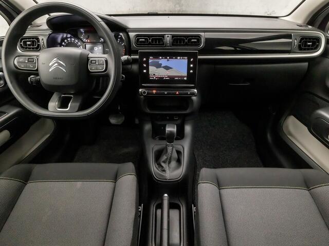 Citroen C3 1.2 PureTech S&S Sport Automaat (APPLE CARPLAY, GROOT NAVI, CRUISE, PARKEERSENSOREN, SPORTSTOELEN, LANE ASSIST, NIEUWE APK, NIEUWSTAAT)