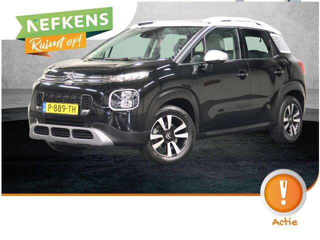 Citroen C3 Aircross 1.2 130PK S&S Shine | AppleCarPlay/AndroidAuto | Grip Control & Hill Descent Assist | Climate Control | Cruise Contol | LED | Schuif/kanteldak | Navigatie | Head-Up Display | Hifi Soundsysteem | Isofix | Privacy glas | 17"LMV |