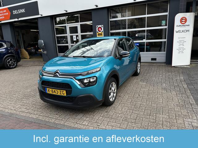 Citroen C3 1.2 PureTech Live All-in Prijs Airco/Bluetooth/Dab/Cruise/Centrale vergrendeling