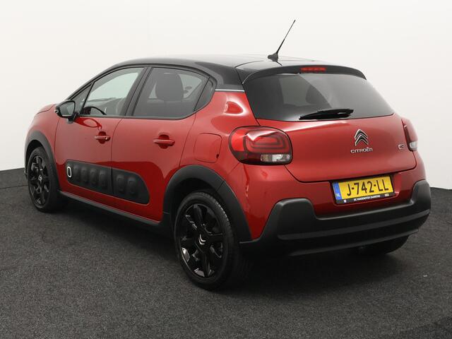 Citroen C3 1.2 PureTech Shine Airco, cruise control, achteruitrijcamera, parkeersensoren voor/achter, rijstrooksensoren, regensensoren, achteropkomend verkeer waarschuwing, carplay, bluetooth, stuur multifunctioneel, Ben je op zoek naar een zuinige, comfortabele én 