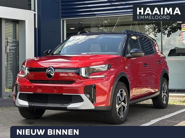 Citroen C3 Ë-C3 Aircross Max 113pk Comfort Range 44 kWh | Comfort Stoelen | Apple Carplay/Android Auto | Parkeercamera/-sensoren | Full LED | DAB | Cruise Control | Climate Control | Draadloze telefoonlader |