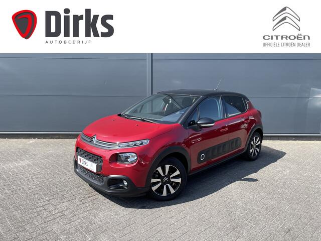 Citroen C3 82pk Shine (Camera - Navigatie via APP - Automatische Airco - Apple Carplay - Parkeersensoren - Lichtmetalen velgen)