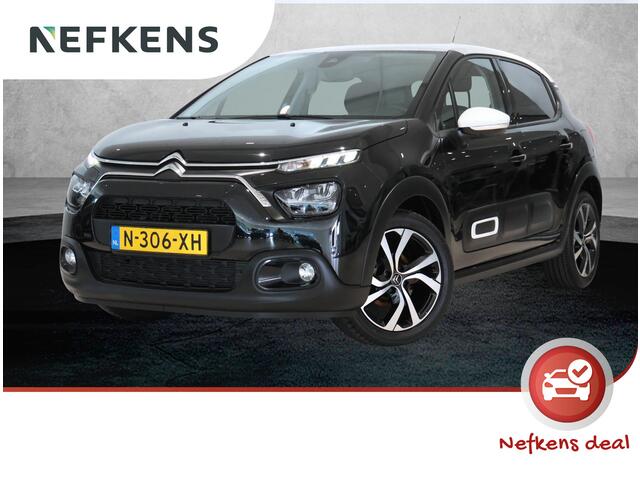 Citroen C3 1.2 85PK Shine | 1ste eigenaar | AppleCarPlay/AndroidAuto | Camera | 17"LMV | Navigatie | LED | Climate | Isofix | Privacy Glass | Parkeersensoren | Two-Tone |