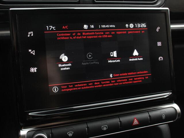Citroen C3 1.2 PureTech Max Automaat Airco Navigatie Apple carplay / Android Auto Parksensoren Lichtmetalen Velgen