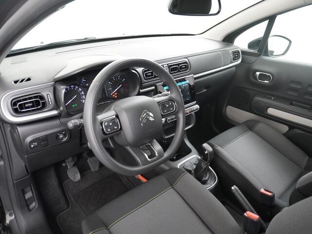 Citroen C3 1.2I 83PK Navi Ecc Apple Carplay Android Auto Cruise Control C-Series 16"lm Regensensor Spoorassistent ldws Bluetooth Pack Safety Lmv Origin. NLse auto ¤ 24.000 nieuw! 1e Eigenaar