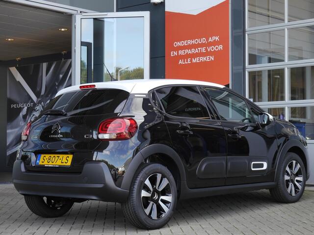 Citroen C3 1.2 PureTech Feel Edition Two-Tone | Achteruitrijcamera | Navigatie | Elektrische ramen | Lichtmetalen velgen | Cruise control | Mistlampen | Android auto | Apple carplay