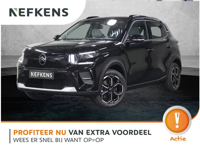 Citroen C3 Ë-C3 Max 113pk 44 kWh | 3 Fase | Navigatie | CruiseControl | Armsteun | ClimateControl | AppleCarPlay/AndroidAuto |