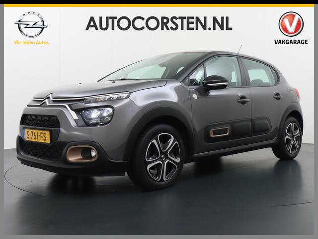 Citroen C3 1.2I-16V 5Drs Navi Ecc Apple Carplay Android Auto Cruise Control C-Series PureTech Lmv DAB Bluetooth 1e Eigenaar Zeer compleet! Volledige onderhoud historie