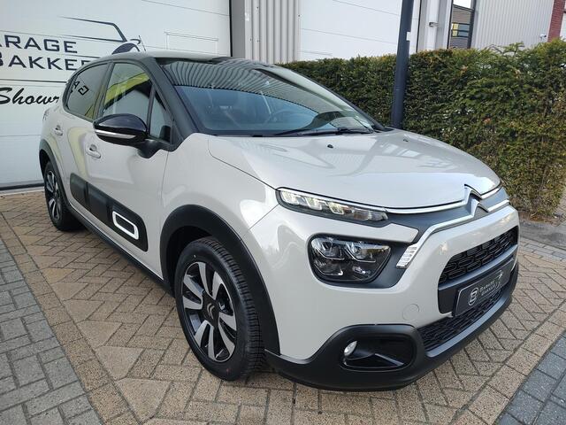 Citroen C3 1.2 PureTech Shine Navigatie-Carplay Led Stoelverw. Bi-Tone Nieuwe Distributie