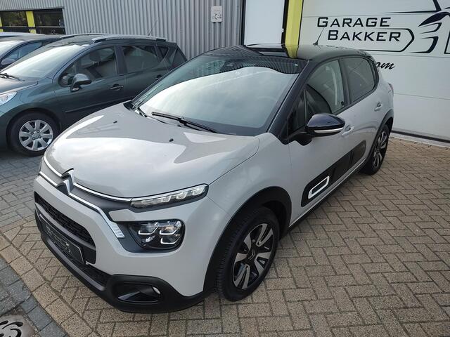 Citroen C3 1.2 PureTech Shine Navigatie-Carplay Led Stoelverw. Bi-Tone Nieuwe Distributie
