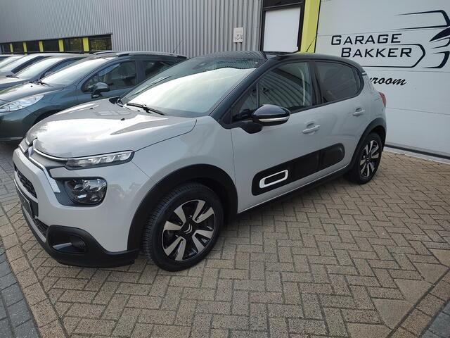 Citroen C3 1.2 PureTech Shine Navigatie-Carplay Led Stoelverw. Bi-Tone Nieuwe Distributie