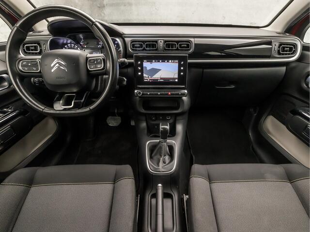 Citroen C3 1.2 PureTech S&S Shine Automaat (APPLE CARPLAY, GROOT NAVI, CAMERA, SPORTSTOELEN, PARKEERSENSOREN, CRUISE, LM VELGEN, NIEUWE APK, NIEUWSTAAT)