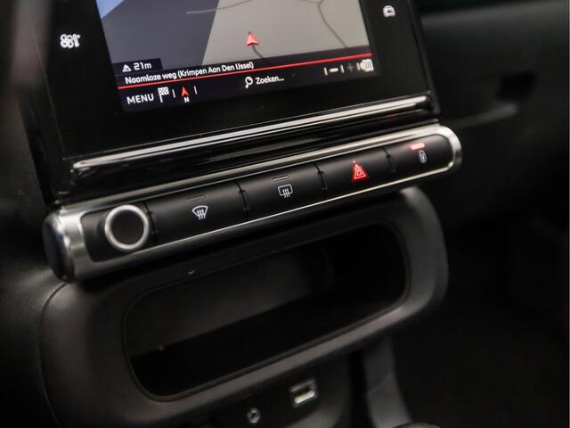 Citroen C3 1.2 PureTech S&S Shine Automaat (APPLE CARPLAY, GROOT NAVI, CAMERA, SPORTSTOELEN, PARKEERSENSOREN, CRUISE, LM VELGEN, NIEUWE APK, NIEUWSTAAT)