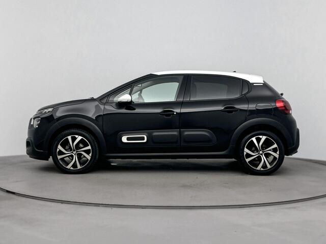 Citroen C3 110PK Feel Edition | 1ste eigenaar | AUTOMAAT | AppleCarplay/AndroidAuto | Armsteun | Camera | Cruise Control | Climate Control | StoelVerwarming | Navigatie | Isofix | Privacy Glass | Two-Tone |