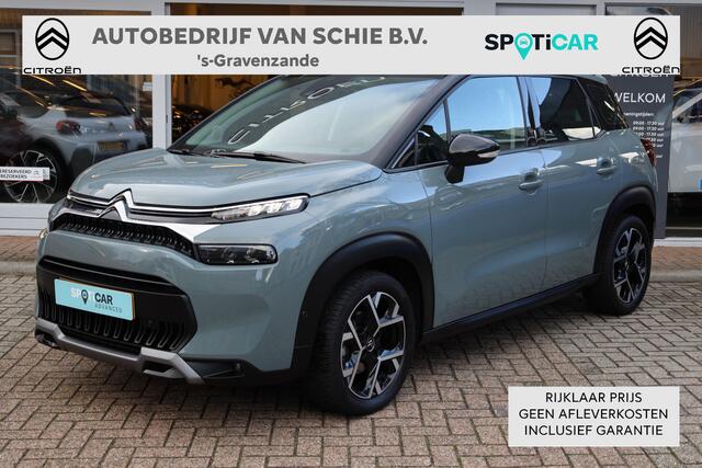 Citroen C3 Aircross PT 130 Shine Automaat-6 Trekhaak | Camera | Park sensoren v+a | 17" etc