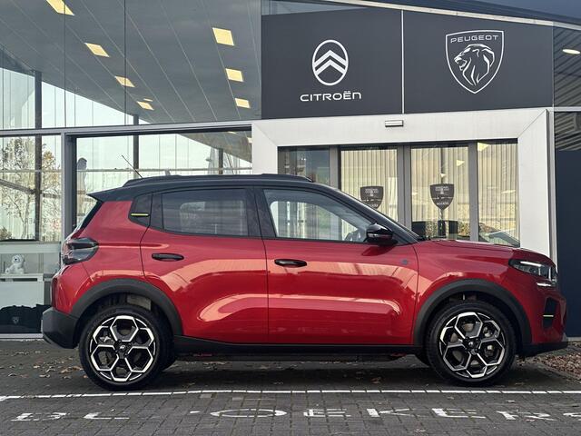 Citroen C3 Ë-C3 Max 113pk 44 kWh | Comfort Stoelen | Apple Carplay/Android Auto | Parkeercamera/-sensoren | Full LED | DAB | Cruise Control | Climate Control | Draadloze telefoonlader |