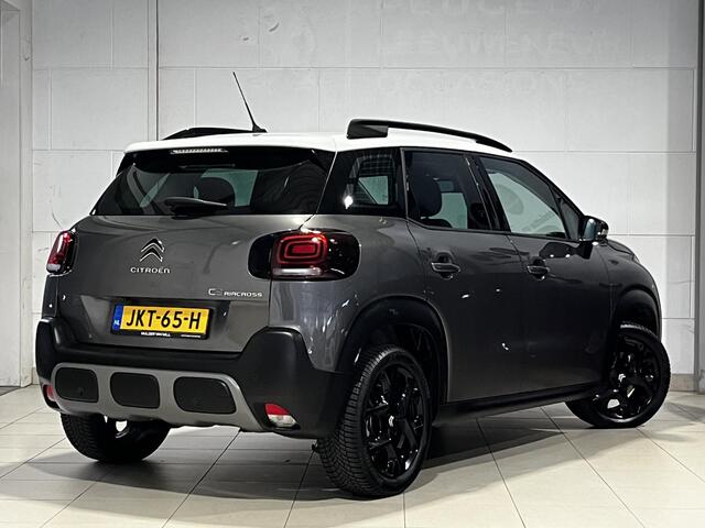 Citroen C3 Aircross Shine Pack 1.2 Turbo 110pk | LEDER | STOELVERW. | KEYLESS ENTRY | HEAD-UP DISPLAY | 17" LM-VELGEN | NAVI | CAMERA | ALL-SEASONBANDEN