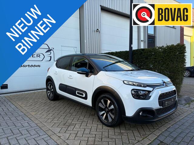 Citroen C3 1.2 PureTech Shine Bi-Tone Blue Edition Stoelverwarming Led Navigatie-Carplay Cruise-Control Distributie vervangen