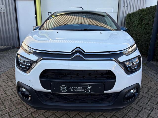 Citroen C3 1.2 PureTech Shine Bi-Tone Blue Edition Stoelverwarming Led Navigatie-Carplay Cruise-Control Distributie vervangen