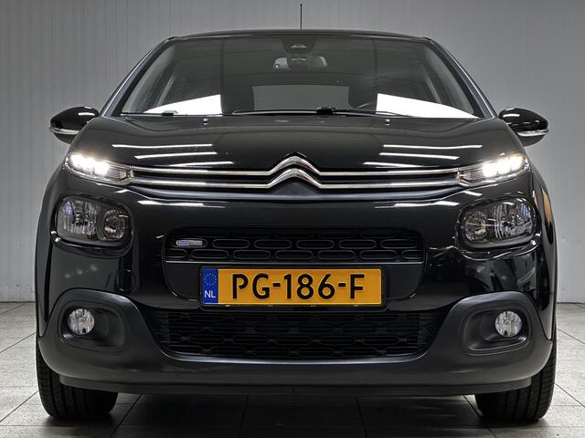 Citroen C3 1.2 PureTech Shine/ Camera/ Apple + Android/ DAB+/ Navi/ Clima/ Lane-Assist./ Cruise/ Elek. pakket/ Isofix/ Bluetooth/ Multi. LEDER. Stuur/ Mistl./ PDC/ Extra getint glas/ LED Dagrijverl.