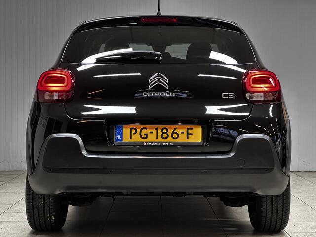 Citroen C3 1.2 PureTech Shine/ Camera/ Apple + Android/ DAB+/ Navi/ Clima/ Lane-Assist./ Cruise/ Elek. pakket/ Isofix/ Bluetooth/ Multi. LEDER. Stuur/ Mistl./ PDC/ Extra getint glas/ LED Dagrijverl.