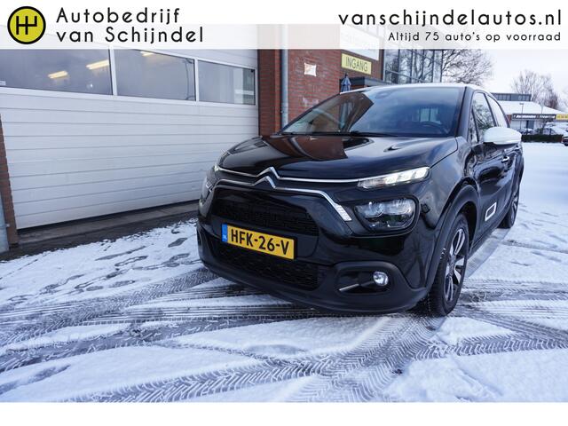 Citroen C3 1.2 PURETECH EAT6 110PK SHINE LUXE KEURIGE NETTE STAAT STOELVERWARMING ANDROID-APPLECARPLAY(NAVI) ECC AIRCO CRUISECONTROL PARKEERSENSOREN BLUETOOTH 4X ALL SEASON BANDEN ENZ...