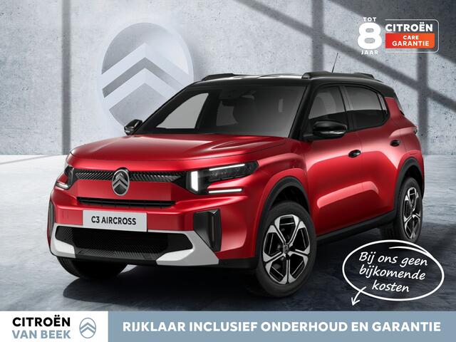 Citroen C3 Aircross Hybrid 145pk Automaat Max | Two Tone | Navigatie | Camera |