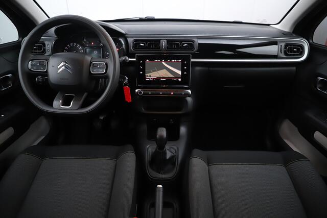 Citroen C3 1.2 PureTech Feel Navigatie Carplay Android Climate Cruise Control Rijstrooksensor Parkeersensor All-season banden!