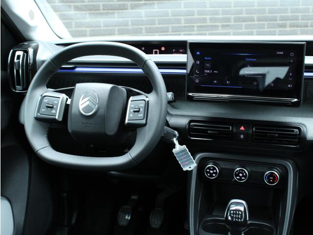 Citroen C3 1.2 Turbo 100pk Plus Applecarpl./Andr. Auto, CruiseControl, Airco, Elektr. Ramen voor, DAB, Bluetooth