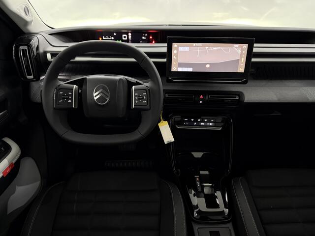 Citroen C3 Aircross 1.2 Hybrid 145pk Max Camera, Half leder, Apple carplay, Cruise control, Rijstrook correctie, Lichtmetalen velgen, 2 jaar garantie