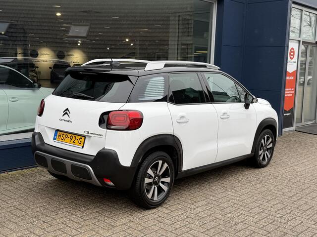 Citroen C3 Aircross 1.5 BlueHDi S&S Shine | Zuinige diesel | Lage KM stand:66500 | Navigatie | LED | Hoge zit | Camera | Lichtmetaal | Apple Carplay / Android Auto| Zwart Dak.