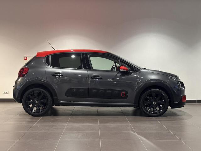 Citroen C3 Shine 1.2 Turbo 110pk | TWO-TONE! | KEYLESS | CAMERA | NAVI | APPLE CARPLAY / ANDROID AUTO | DONKER GLAS | DODEHOEK WAARSCHUWING | ISOFIX |
