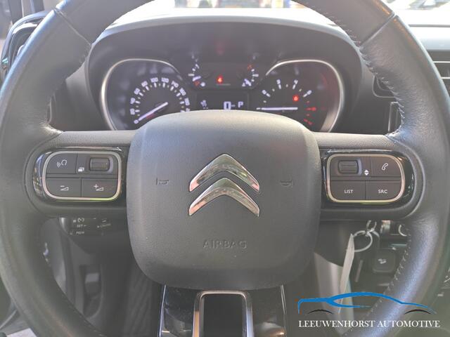 Citroen C3 Aircross 1.2 PureTech S&S Shine, AUTOMAAT, Apple Carplay, camera, 2 x PDC, clima, navi, cruise, trekhaak