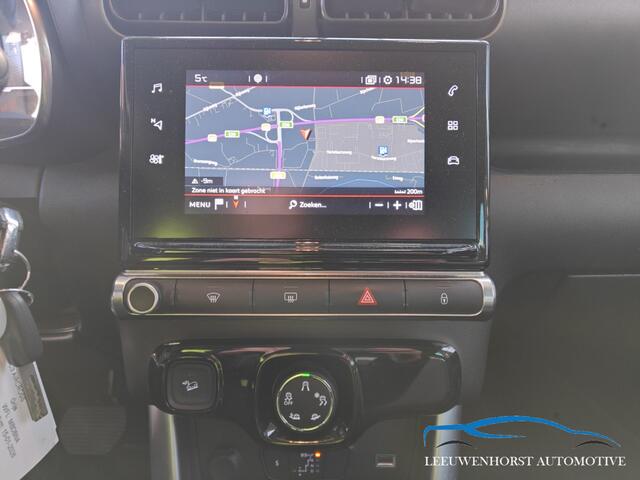 Citroen C3 Aircross 1.2 PureTech S&S Shine, AUTOMAAT, Apple Carplay, camera, 2 x PDC, clima, navi, cruise, trekhaak