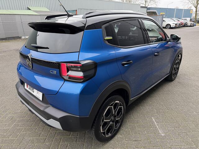 Citroen C3 100pk Max (Camera - Automatische Airco - Navigatie - Apple Carplay - LED - Draadloos laden)