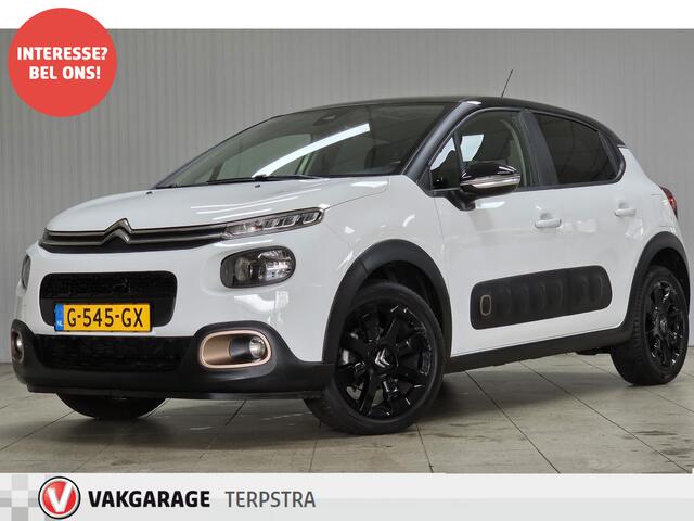 Citroen C3 1.2 PureTech S&S Origins/ Two-Tone/ Panorama-Dak/ Camera/ 17'' LMV/ Lane-Assist./ Apple + Android/ Extra getint glas/ DAB+/ Navi/ Clima/ Cruise/ Elek. pakket/ Isofix/ Bluetooth/ Multi. LEDER. Stuur/ Mistl./ PDC.