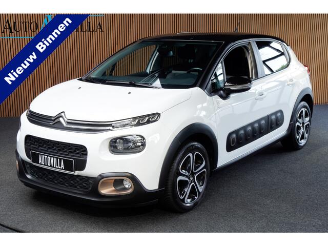 Citroen C3 1.2 Camera Climate Navi PDC Zwart dak LM velgen Carplay Cruise LED BTW auto