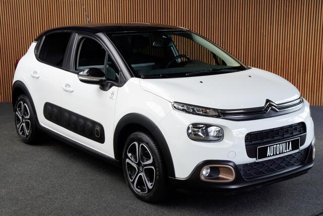 Citroen C3 1.2 Camera Climate Navi PDC Zwart dak LM velgen Carplay Cruise LED BTW auto