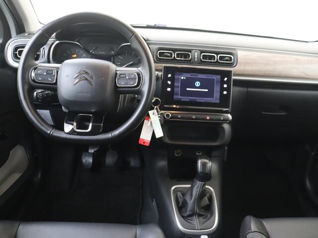 Citroen C3 1.2 PureTech Shine I NAVIGATIE I ACHTERUITRIJCAMERA I ZWART DAK I STOELVERWARMING I AMBINANCE WOOD I L.M. VELGEN I PARKEERSENSOREN ACHTER I