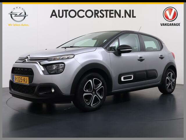 Citroen C3 1.2I Navi* Ecc Stoelverwarming Apple Carplay Android Auto Cruise Control Shine Business Mirrorlink Led Lmv Regen-Lichtsensor Keyless Verkeersbord detectie Origineel Nederlandse Auto