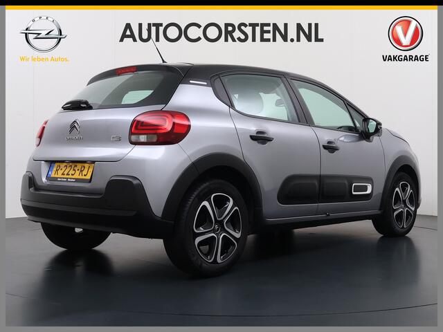 Citroen C3 1.2I Navi* Ecc Stoelverwarming Apple Carplay Android Auto Cruise Control Shine Business Mirrorlink Led Lmv Regen-Lichtsensor Keyless Verkeersbord detectie Origineel Nederlandse Auto