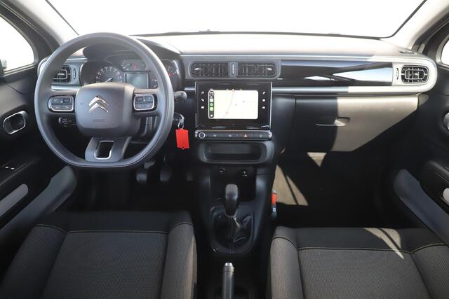 Citroen C3 1.2 PureTech Feel Navigatie Carplay Android Climate Cruise Control Rijstrooksensor Parkeersensor All-season banden!