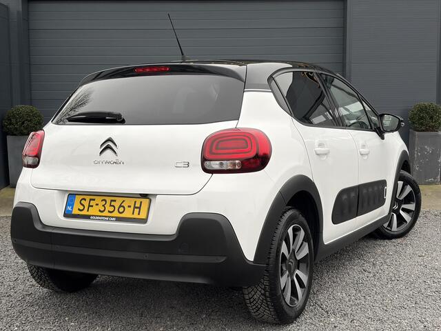Citroen C3 1.2 PureTech S&S Shine Automaat,Camera,Navi,Pdc,Rijstrooksensor,Recent beurt gehad,Clima,Cruise,Lm velgen,110pk,N.A.P,Apk tot 02-2027