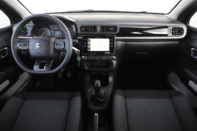 Citroen C3 1.2 PureTech Feel Navigatie Carplay Android Climate Cruise Control Rijstrooksensor Parkeersensor All-season banden!
