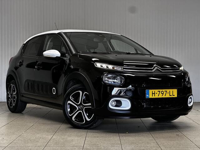 Citroen C3 1.2 PureTech S&S Feel Edition/ Two-Tone/ Grootlicht Assist./ Apple + Android/ Navi/ Lane-Assist./ DAB+/ Clima/ Cruise/ Bluetooth/ Multi. Stuur/ Mistl./ PDC/ LED Dagrijverl./ Extra getint glas.