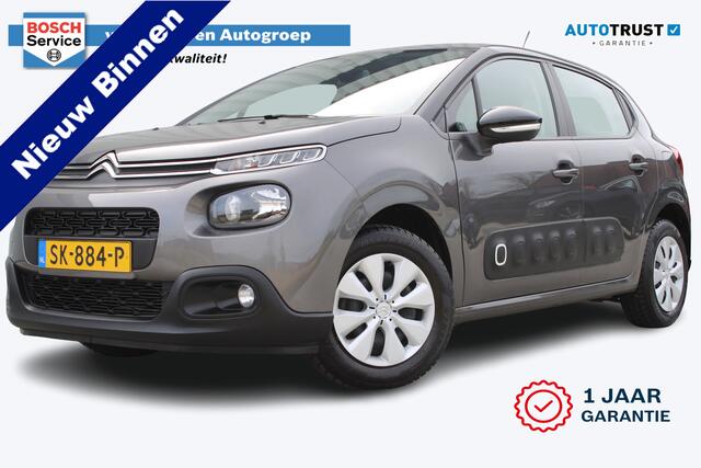 Citroen C3 1.2 PureTech Feel 105g | Incl. 12 maanden garantie | Cruise | Lane assist | Driver Alert | Apple Carplay/Android Auto | Parkeersensoren | Trekhaak |